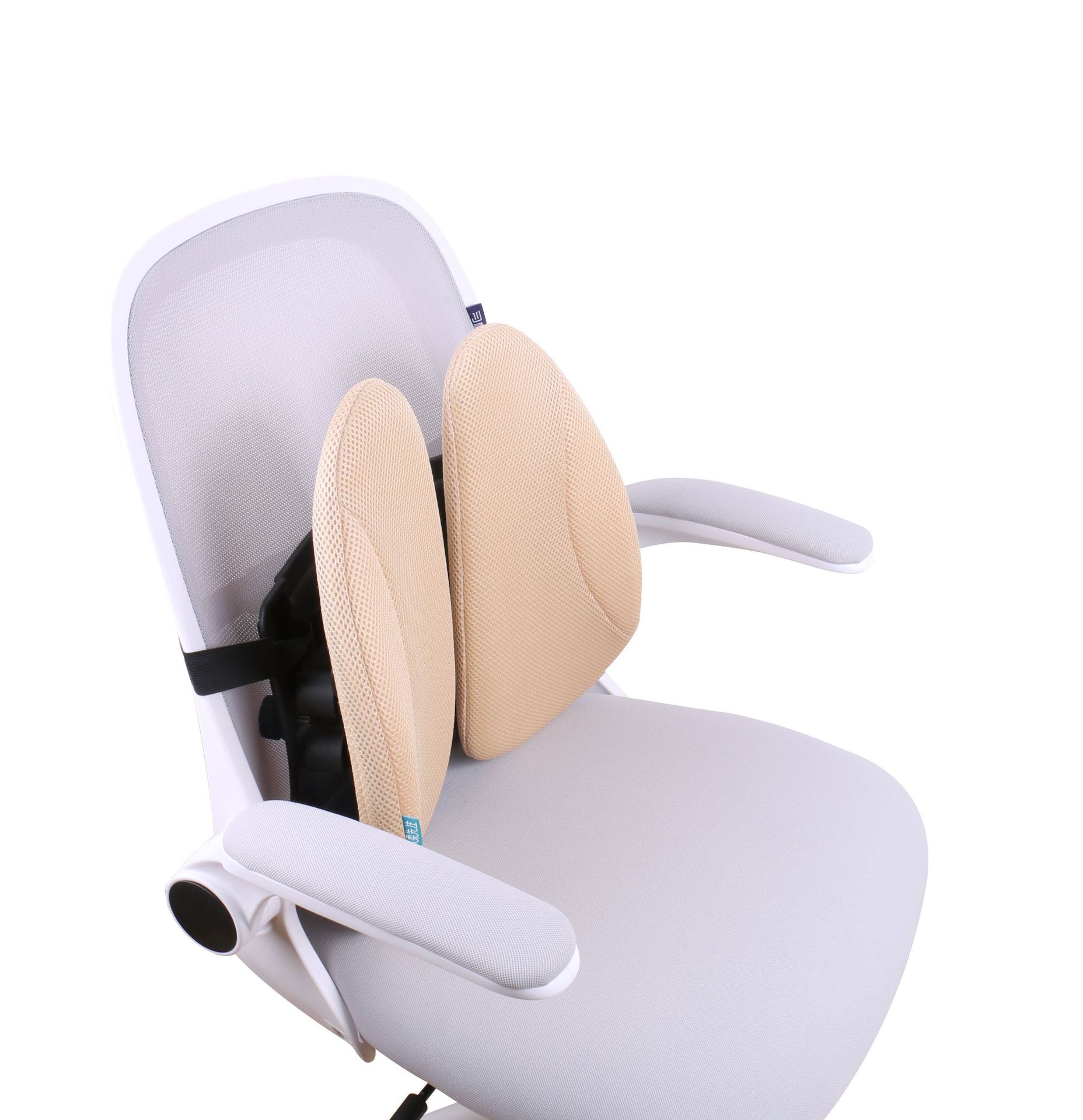 Ergonomic Lumbar Support Cushion for Office Long Sitting, Breathable Waist Support Back Cushion, Driving Lumbar Cushion