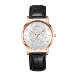 沃力仕情侶手錶 經典手錶一男一女防水夜光石英表跨境外貿批發