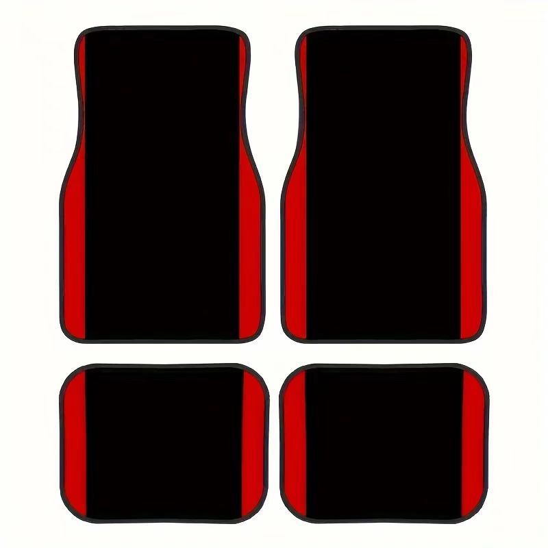 Cross-Border Temu Car Floor Mats, Stain-Resistant and Easy to Care For, Four-Piece Set of Non-Slip Mats, Retro Nordic Style Soft Diatom Mud Floor Mats