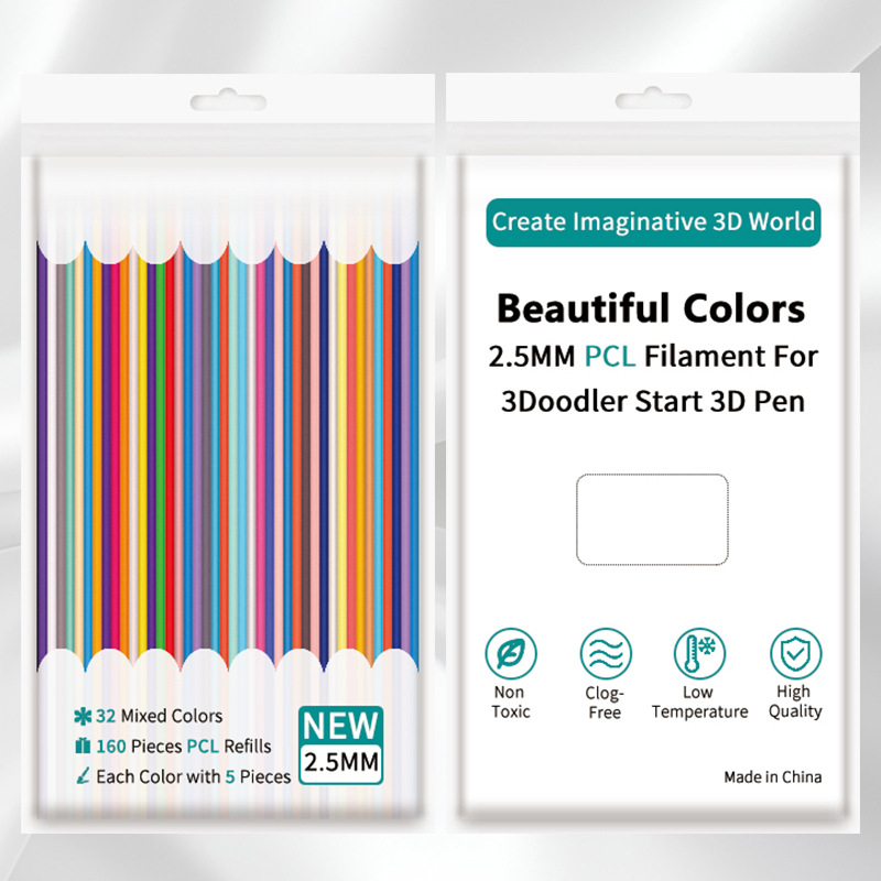 [160개] 3Doodler PCL 32색 5개/색 15cm/개