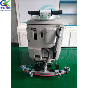 Hand-propelled semi-automatic floor scrubber electric marble floor maintenance equipment factory hotel floor scrubber
