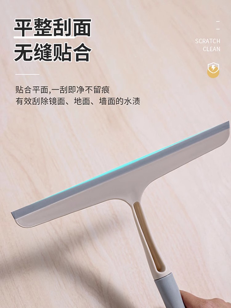 Limpiador de ventanas de vidrio limpiador de ventanas de doble cara rascador de vidrio hogar herramientas de limpieza especiales