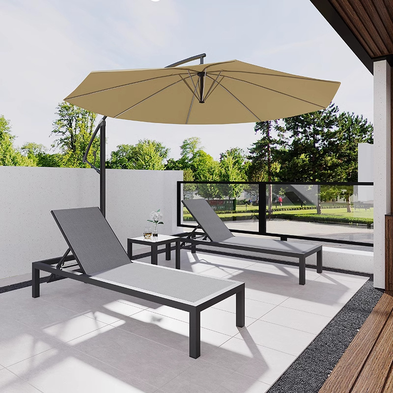 Cama al aire libre Jardín al aire libre Villa patio spa descansar sillón de dormir piscina sillón de playa ocio