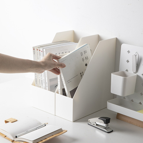 File storage box, clothing storage box, desktop plastic miscellaneous box, office organizing box, stackable classification storage box