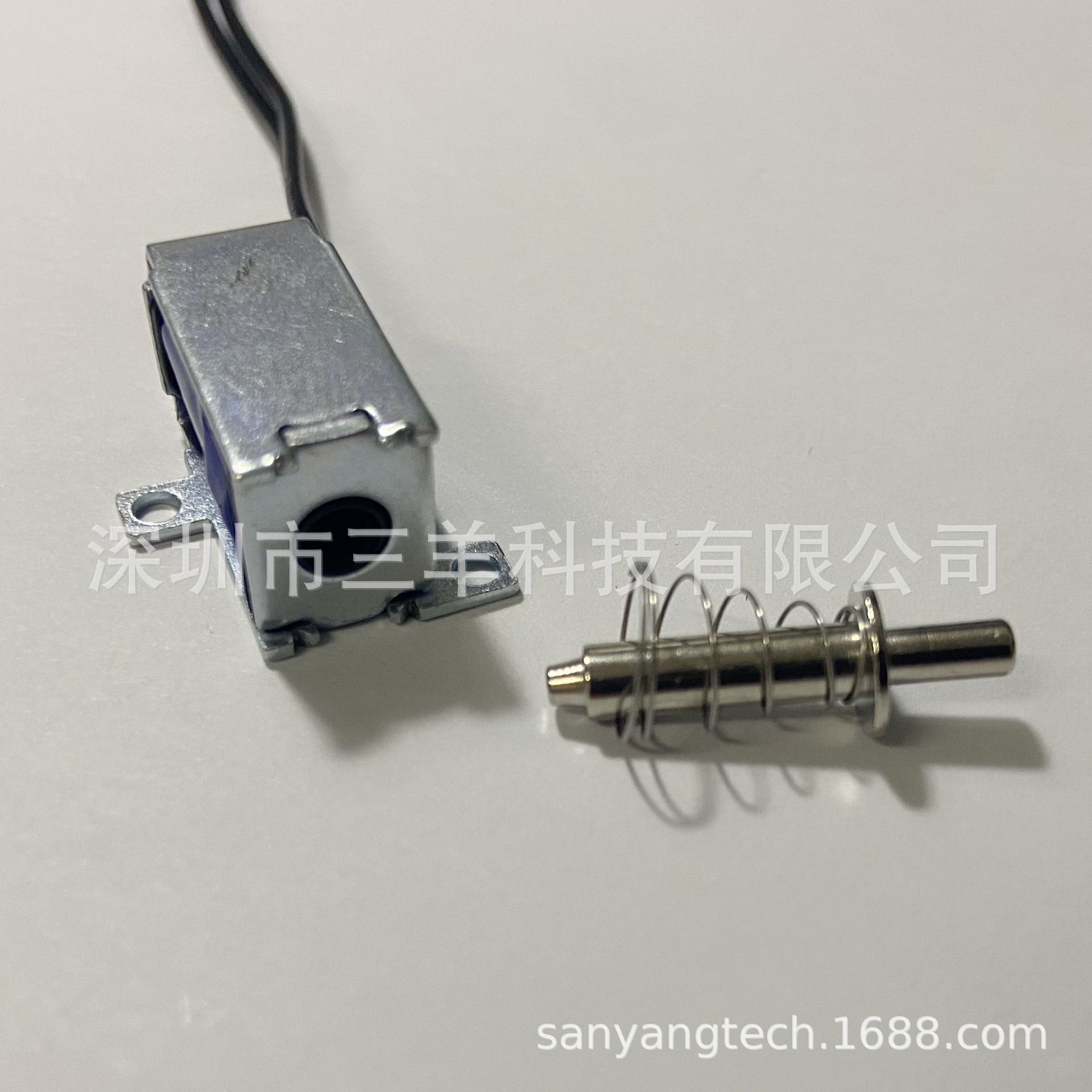 SYU0421L-A2充电宝柜子锁小型直流框架推拉电磁铁电磁阀源头厂家