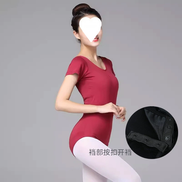 Blushing (Dark Buckle) Lianshu Short -sleeved top