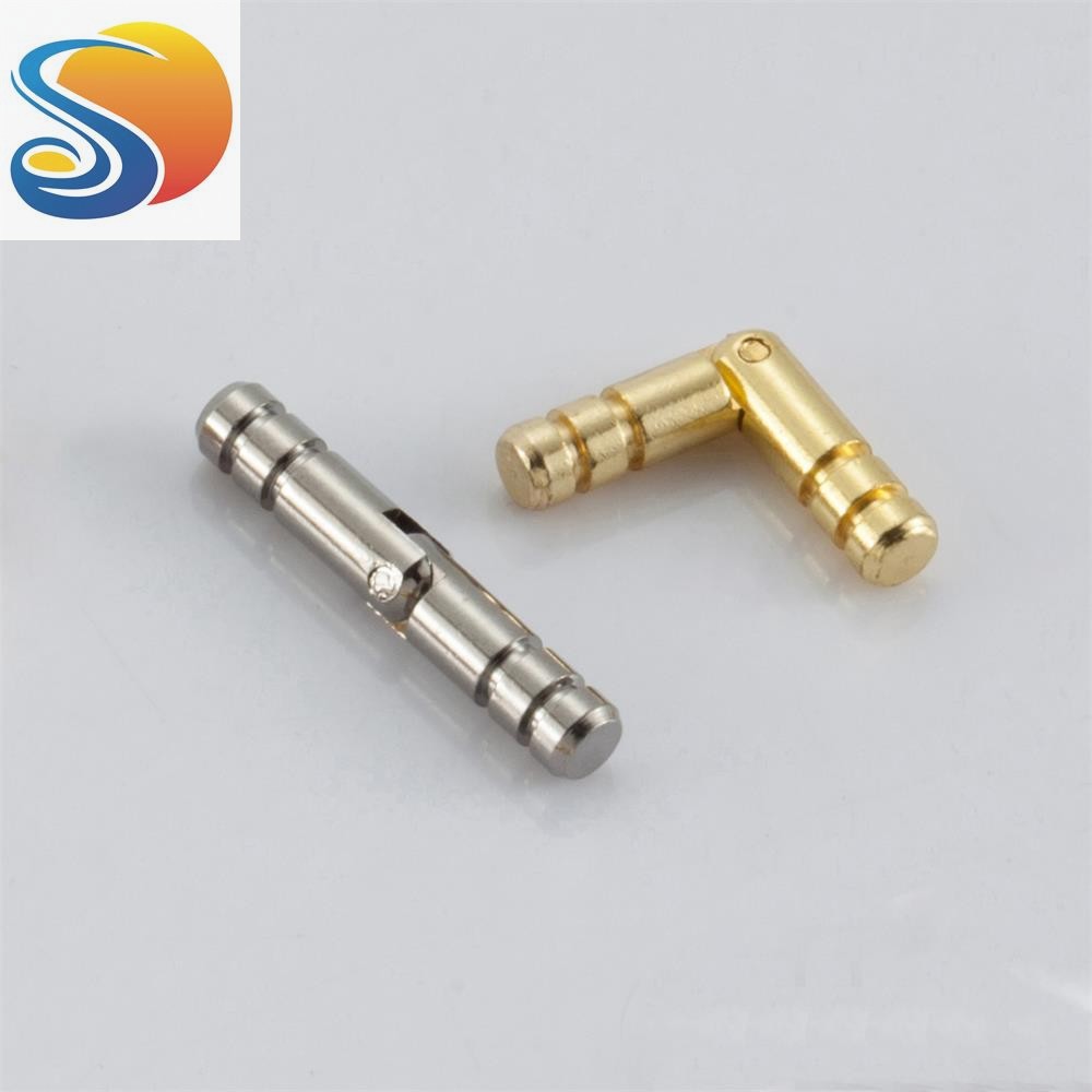 4*24mm隐形铜圆柱木盒hinge首饰盒工艺礼品木盒暗藏合页