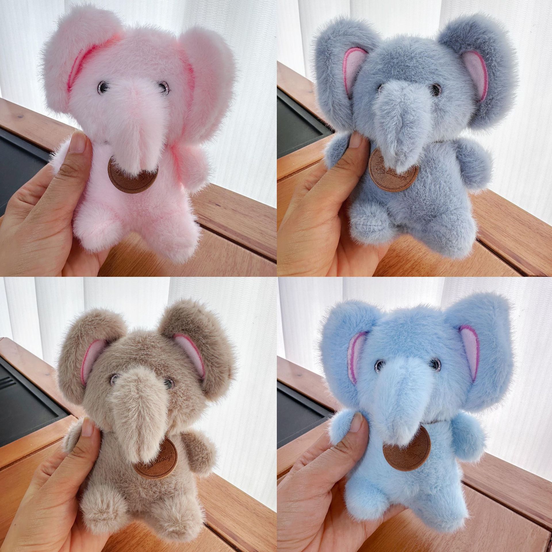 Cuatro pulgadas muñeca de peluche pequeño colgante muñeca llavero muñeca mochila colgante juguete de peluche regalo
