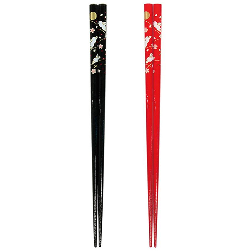 Japanese Imported Japanese Style Moon Rabbit Chopsticks Household Japanese Style Chopsticks 1 Pair