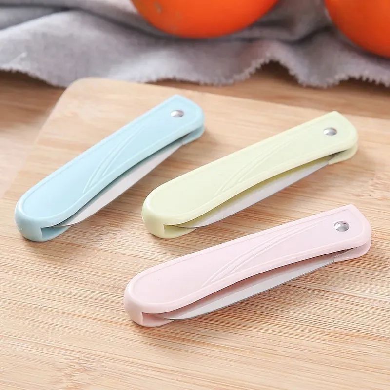 Folding knife, fruit knife wholesale, kitchen knife, multi-function peeler, melon and fruit knife, portable small knife, street vendor source