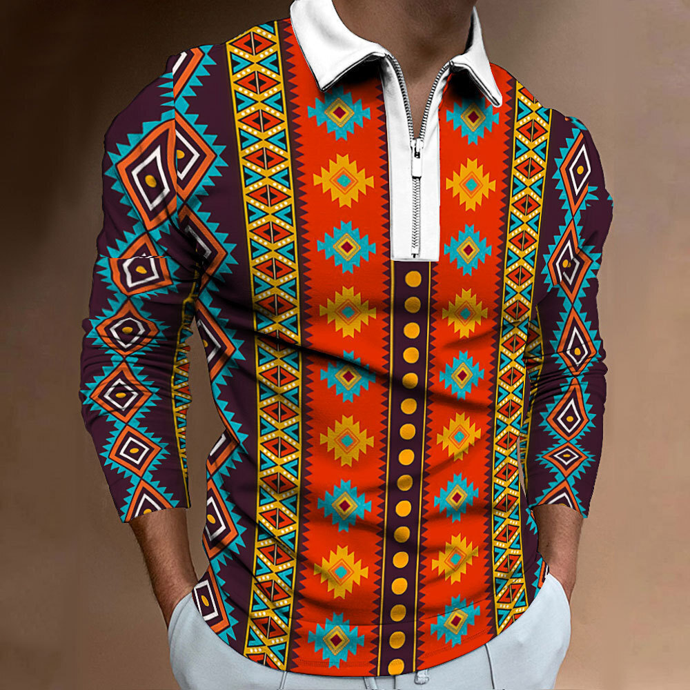 Tendencia de verano 2024 nueva tendencia de moda suelta casual todo fósforo cremallera de manga larga camisa POLO0 MB14