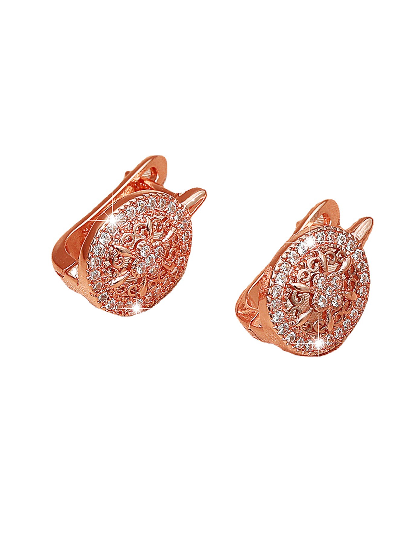 韩国东大门饰品创意耳环复古时尚气质个性简约锆石耳环女地摊货源