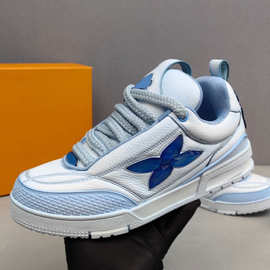 原标原盒男女同款时尚休闲运动鞋新款系带厚底百搭舒适小白鞋板鞋