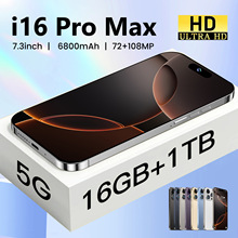 跨境手机新款I16 Pro Max  16+1TB灵动岛 安卓8.1 外贸热销智能手