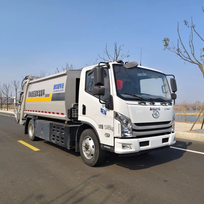 National V standard retrofit compression garbage truck, economical and practical, specialized vehicle for compression and transport of domestic waste in rural towns and villages