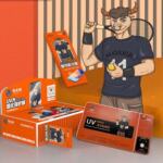 牛大侠高清分段UV光固膜防爆钢化保护膜适用华为小米荣耀曲屏手机