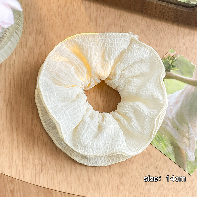 Pequeño, fresco y dulce, lazo para el cabello de intestino grueso, linda cuerda para el cabello a cuadros, atmósfera coreana, cuerda para el cabello, tocado de goma