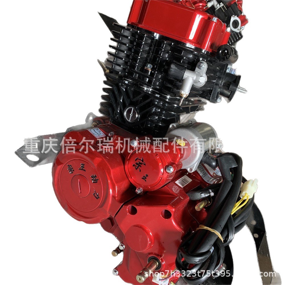 Fábrica de cabello recto para ATV UTV rojo 250cc motor refrigerado por agua