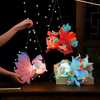 2026新款中秋灯笼 | 儿童DIY手工灯笼套装 | 节日LED装饰灯 | 中秋节礼品