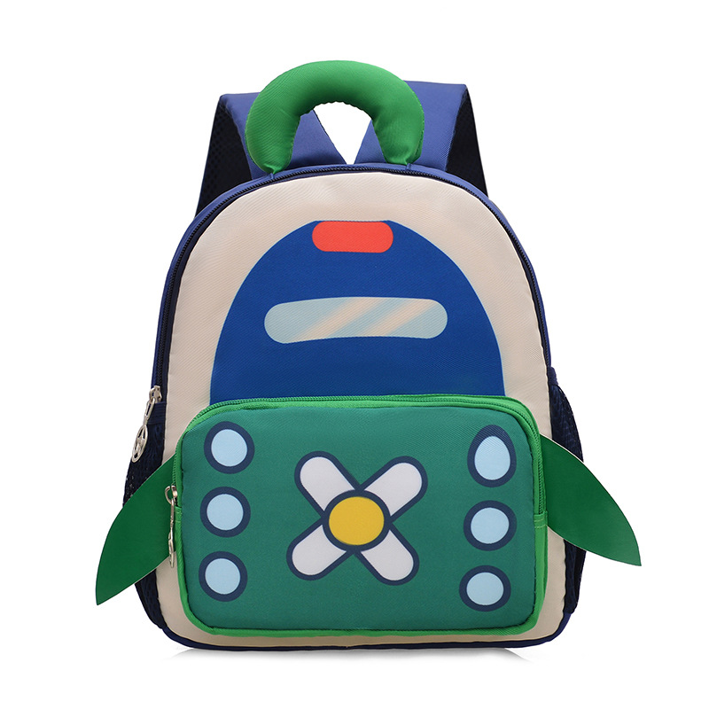 Mochila infantil transfronteriza de dibujos animados, nueva mochila preescolar transpirable para niños de 3 años y 5 años.