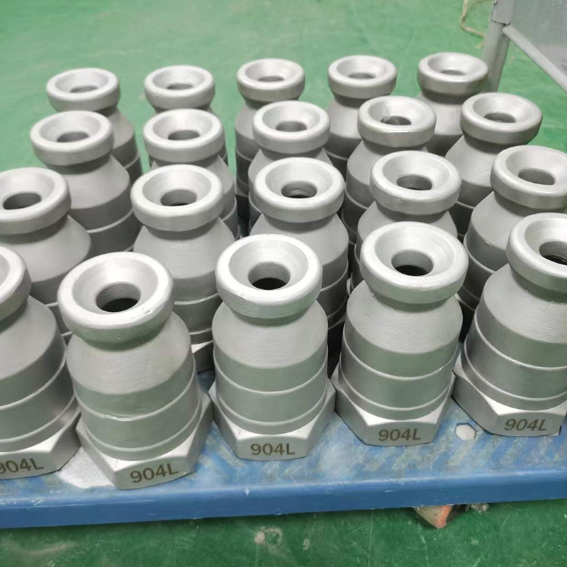 904L不锈钢材质鞍山SMP实心圆锥型喷嘴2寸批发