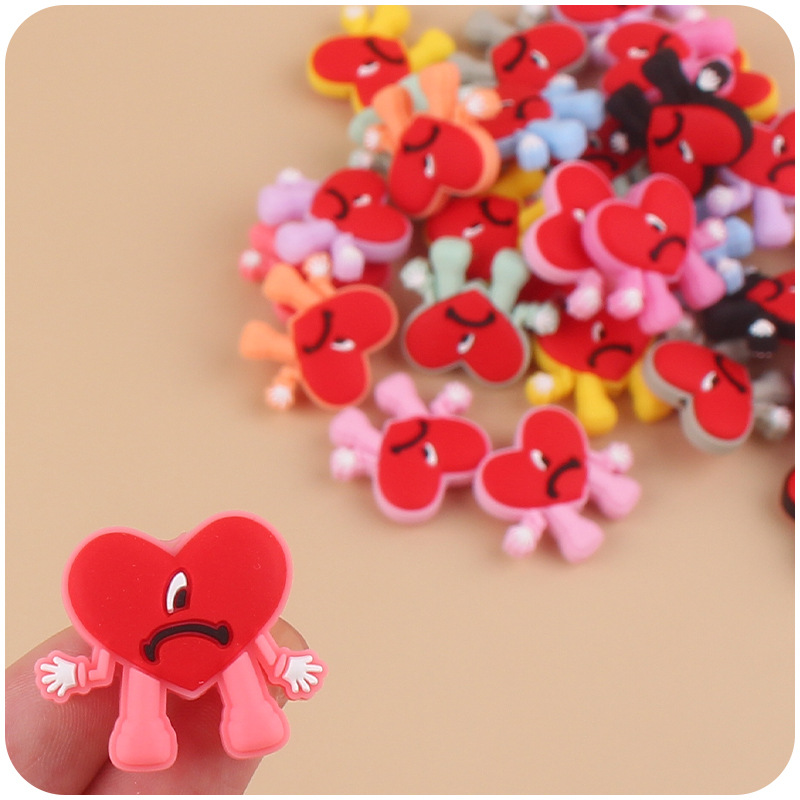 Nuevos suministros para bebés de dibujos animados Mal Conejo cuentas silicona creativo DIY cadena chupete juguete pulsera mordedor Accesorios