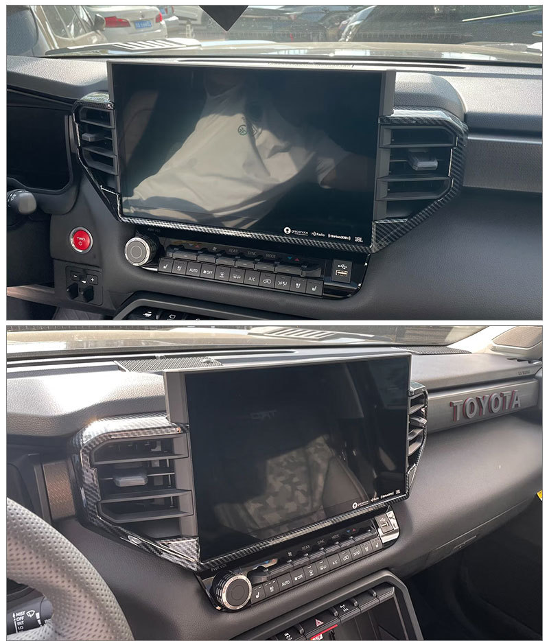 Suitable for 22-26 Models of Toyota Sequoia Rear Air Vent Cup Holder Interior Modification