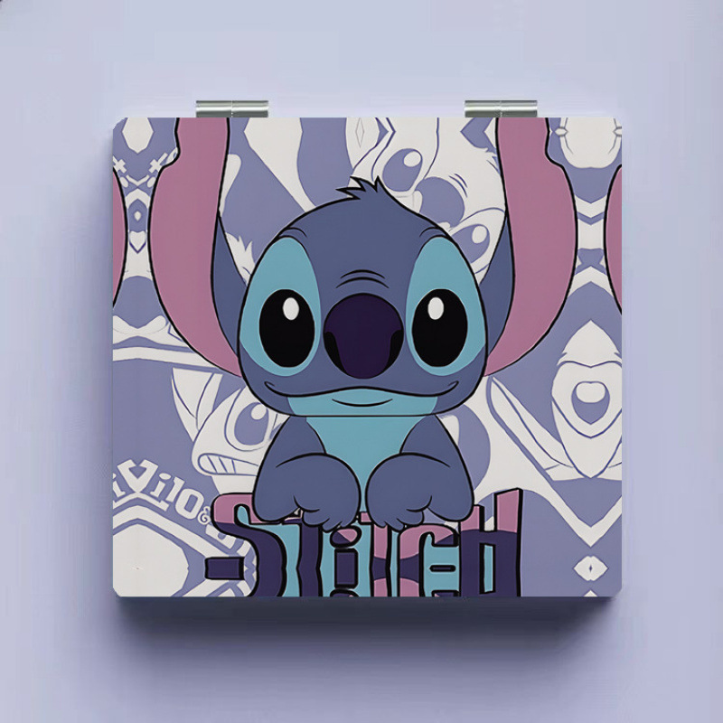 Lindo espejo pequeño Sanrio Kulomi espejo de maquillaje portátil de alto valor espejo de maquillaje portátil dormitorio de estudiantes espejo de maquillaje plegable