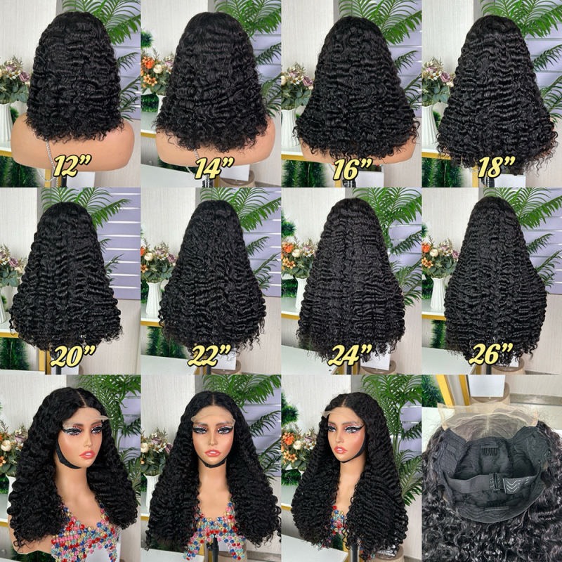5*5 Burmese Curly Sdd Human Hair Lace Wig Burmese Curly Hair Wig