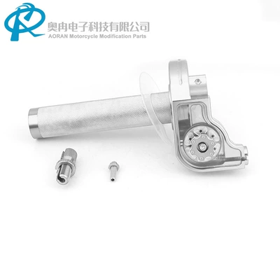 Gatling Large Twist Throttle, Motosiklet ləvazimatları və aksesuarları - silver