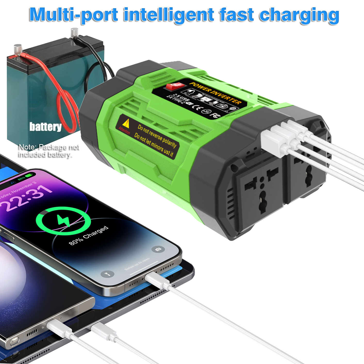 逆变狗 通用插座200W 8 手机IPAD充电使用.jpg