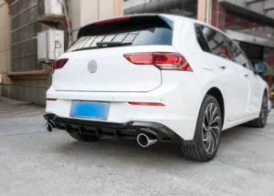 Volkswagen Golf 8-ci nəsil üçün arxa dodaq, GTI ikitərəfli tək çıxış spoyleri