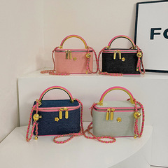 外国貿易bags2025新型ファッションファッションカジュアル小方カバンクロスボーダー軽便シングルショルダーハンドバッグ