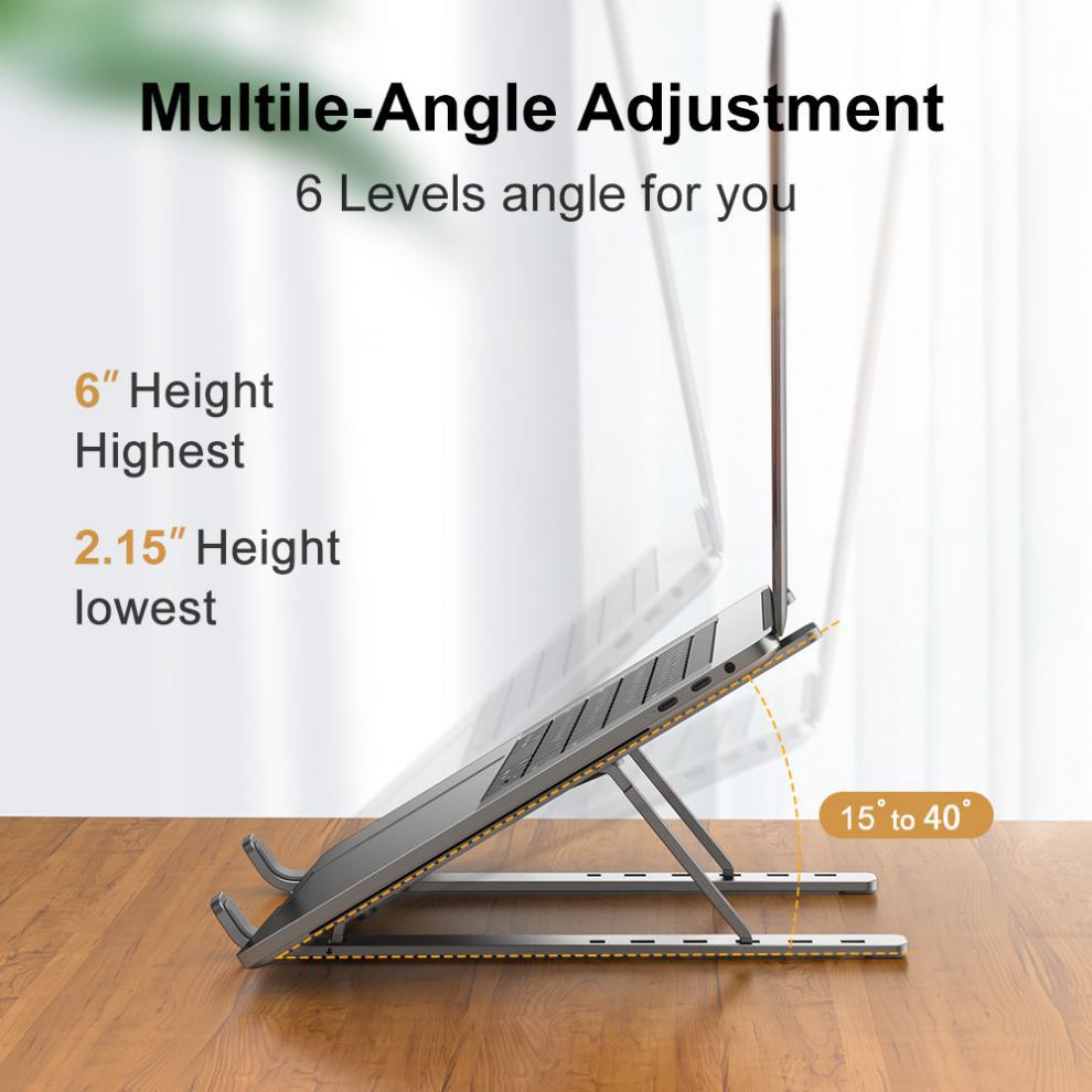 Portable Laptop Stand Aluminum Notebook Support Bracket跨境阿里巴巴