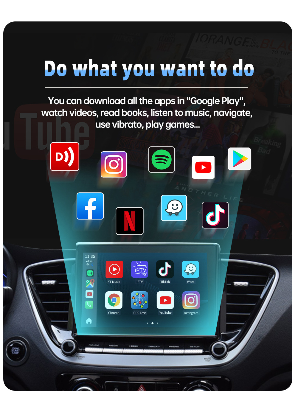 Carlinkit Qualcomm 6125 Connected Car Smart Box Car Wired to Wireless Carplay Car Box