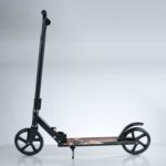 工厂实发跨境折叠200PU大轮可折叠可拆卸女士成人滑板车