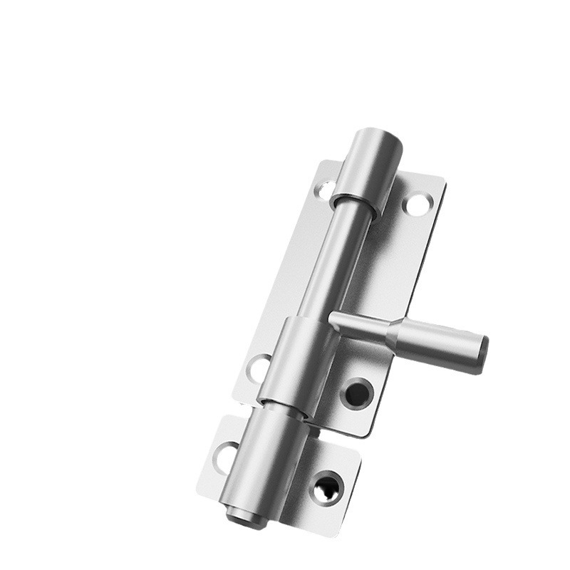 304 stainless steel bolt door bolt lock wooden door anti-theft bathroom thickened open-mounted room door latch sliding door buckle