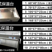 蒸菜台馒头电热保温台菜包子台小碗不锈钢商用售卖快餐保温柜浏阳