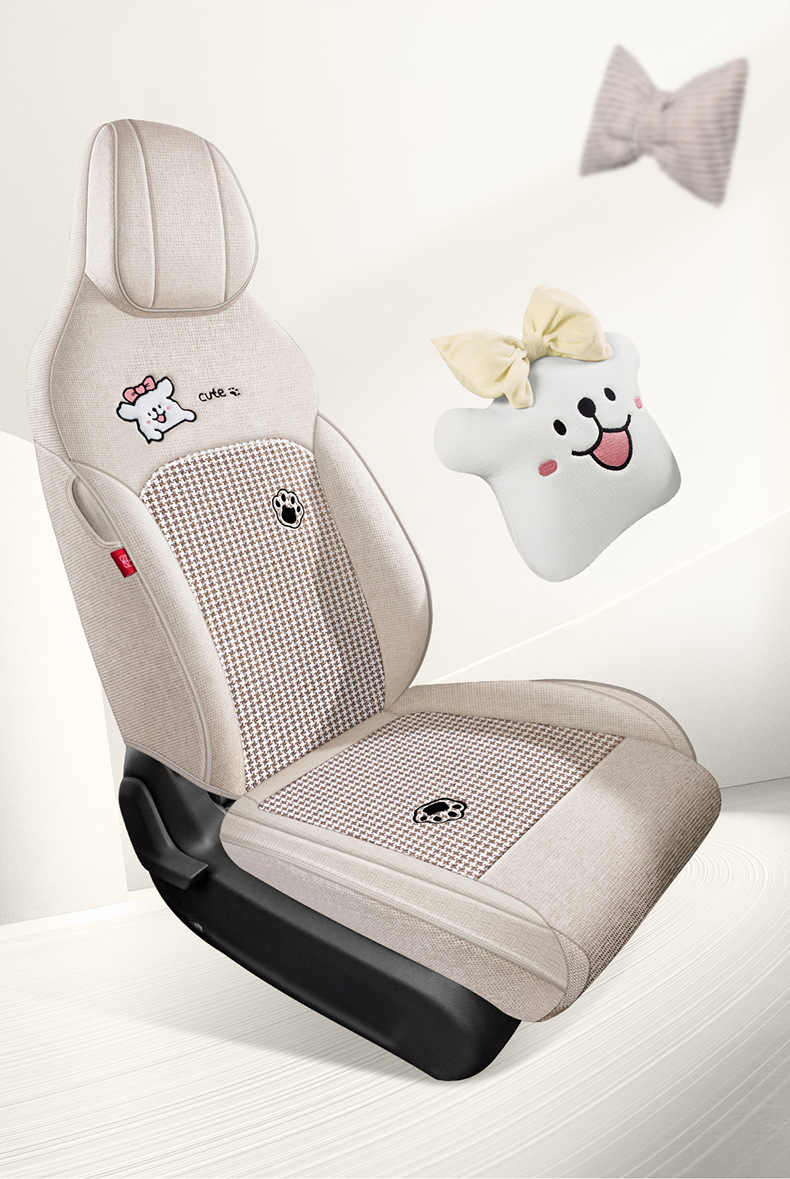 Direct sales from cross-border foreign trade manufacturers: specialized car seat covers for Wuling Bingo S, made of durable fabric, fully enclosed and custom-fit