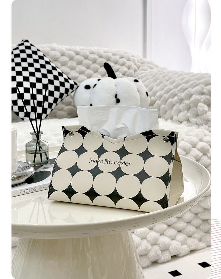 2025 New Accessible Luxury American Pastoral Style Tissue Box Home Desktop Storage Artifact Guest Dining Hotel Bedroom Coffee Table