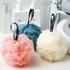 Large bath ball high-quality shower, does not scatter, bath flower ball, cute, scrub bath, foaming bath use, women's bath flower shower towel