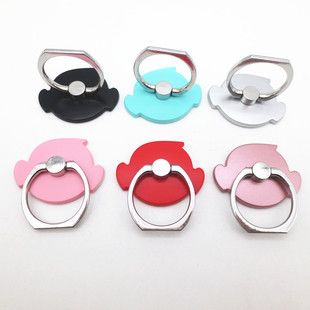 Mini Small Vviv Mobile Phone Holder Cartoon Plastic Ring Buckle Factory Printed Mobile Phone Gift Bag DIY Gift Accessories
