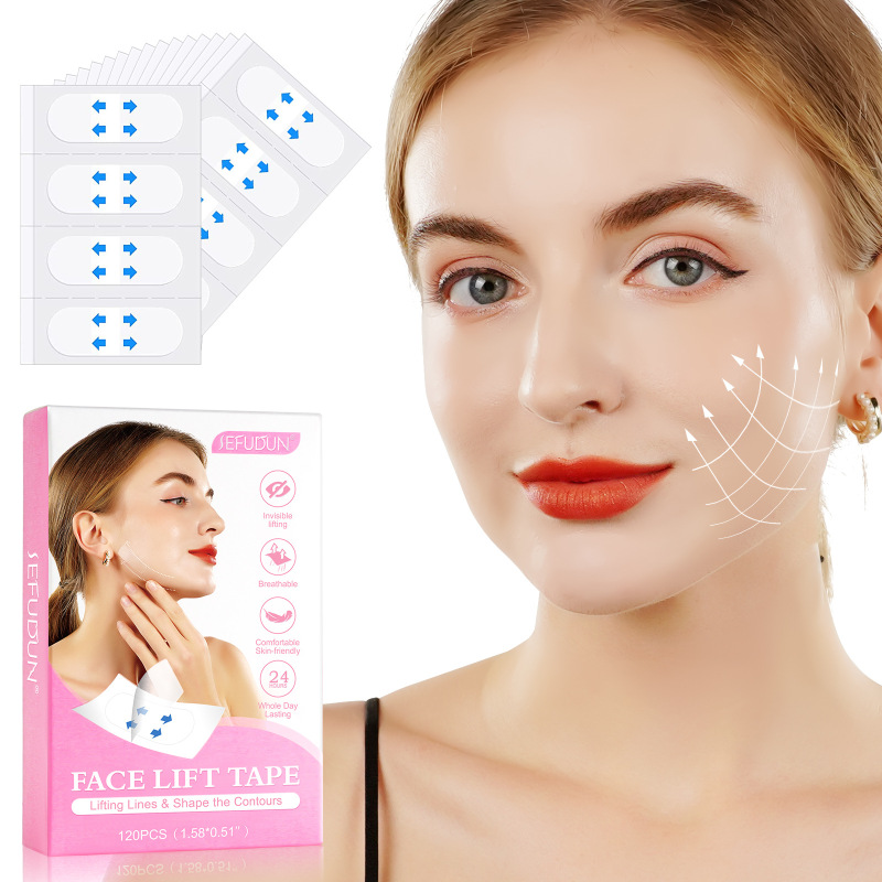 Sefudunクロスボーダー顔v顔貼りつや消しステルスティップあごタイトタイトフィットヒートface paste|undefined