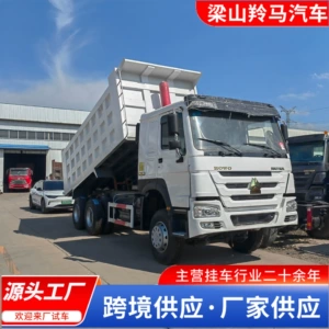 SINOTRUK HOWO Dump Truck 4.8m X4 Dump Truck High-Strength Steel Lightweight Engineering Transport Rear-Flip Dump Truck