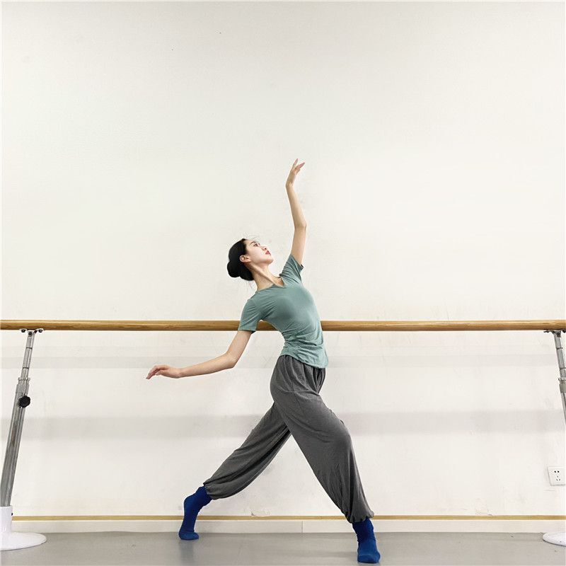 Modern Dance Practice Clothes, Dance Pants, Men's High-Waisted Leggings, Carrot Pants, Bloomers, Yoga Pants