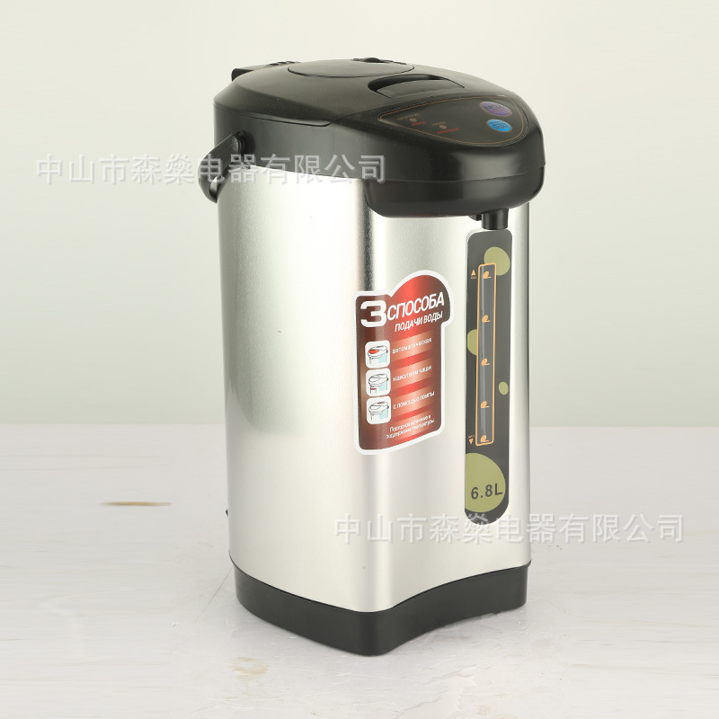 6.8L Electric Kettle大容量电热水壶不锈钢电热水瓶烧水保温壶|undefined