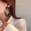 Silver needle, retro universal fashionable earrings, silver 925 sample, European style, wholesale