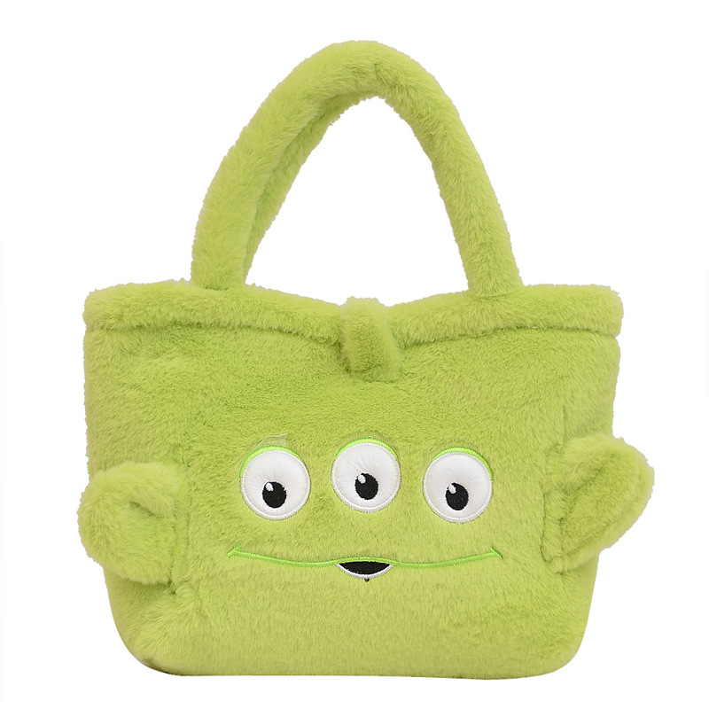 2023 nuevo bolso de peluche bolso de hombro de niña de dibujos animados bolso de hombro de chicas