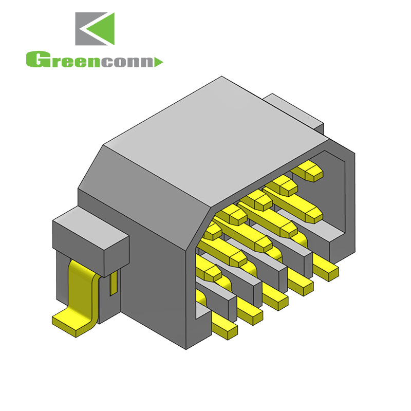 Greenconn连接器间距1.00毫米板对板SMT型公座板对板连接器