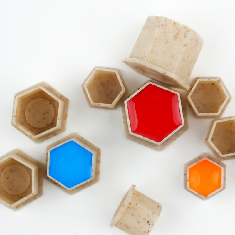 Dragon Artistor Tattoo Equipment Tattoo Degradable Color Cup Tattoo Disposable Wheat Straw Ink Cup Tattoo Pigment Cup